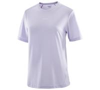 Salomon - Women's SHKout Core S/S - Running shirt size XS, purple
