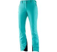 Salomon Women'S Ski Trousers, Icemany W, Synthetic Blend, Turquoise (Blue Turquoise), Size XL/R, LC1211500