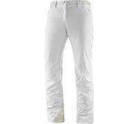 Salomon Women'S Ski Trousers, Icemany W, Synthetic Blend, White, Size XL/R, LC1211100