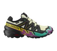 Salomon - Trail running shoes in GORE-TEX - Speedcross 6 GTX W Transparent Yellow/Black for Women - Size 7,5 UK - Beige Beige 7.5 UK