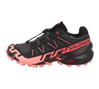 Salomon Women's Speedcross 6 Sneaker, Nine Iron/Black/Flamingo Pink, 4 UK