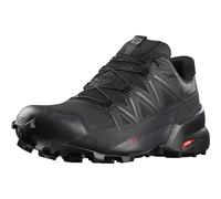Salomon Women's Speedcross Gore-tex trail running shoes, Black Black Phantom, 4 UK