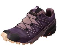 Salomon Women's Speedcross Gore-tex trail running shoes, Mysterioso Quail Sirocco, 5 UK