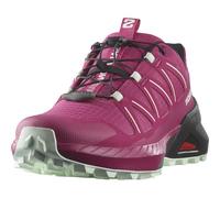 Salomon Speedcross Peak Womens Fashion Trainers in Pink Black - 5 UK