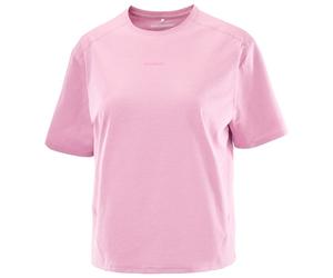 Salomon - Women's Trackline S/S Tee - Sport shirt size L, pink
