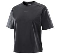Salomon - Women's Trackline S/S Tee - Sport shirt size XL, grey/black