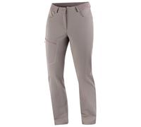Salomon - Women's Wayfarer Warm - Winter trousers size 42 - Short, grey/brown