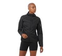 Salomon Women's Wind Jacket, Deep Black, L
