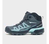 Salomon Women's X Ultra 360 Mid GORE-TEX Hiking Boots, Turbulence / Carbon / Tourmaline