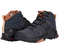 SALOMON X Ultra 4 Mid Gore-tex W Ebony/mocha Mousse/almond Cream - Hiking trek shoe - Grey - size 5.5