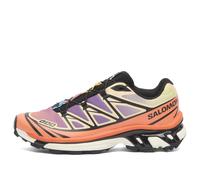 Salomon Women's XT-6 Sneaker Black/Almond Cream/Dragon Fire UK 4