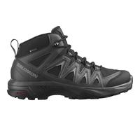 Salomon X Braze Mid Gore-Tex Waterproof Women's Outdoor Shoes, Hiking Essentials, Athletic Design, and Versatile wear, Black, 7.5