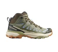 Salomon X Ultra 360 Mid GORE-TEX Women's Walking Boots | UK 6.5 in Tea/Deep Lichen Green/Brunnera Blue