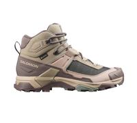 Salomon X Ultra 5 Mid GORE-TEX Women's Walking Boots | UK 6.5 in Iron/Desert Tan/Green Miliue