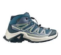 SALOMON X Ultra Mid Gore-tex J - Children - Grey / Blue - size 10.5K- model 2026 10.5K