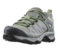 SALOMON Women's X Ultra Pioneer Aero Climbing Shoe, Oil Green/Castor Gray/Amparo Blue, 6.5 UK