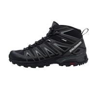 Salomon X Ultra Pioneer Mid ClimaSalomon Waterproof Men's Hiking Shoes, All Weather, Secure Foothold, and Stable and Cushioned, Black, 10.5