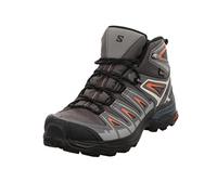 Salomon X Ultra Pioneer Mid Gore-Tex Women's Hiking Waterproof Shoes, All weather, Secure foothold, and Stable & cushioned, Magnet, 5.5