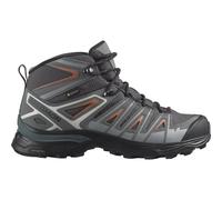 Salomon X Ultra Pioneer Mid Gore-Tex Women's Hiking Waterproof Shoes, All weather, Secure foothold, and Stable & cushioned, Magnet, 8.5