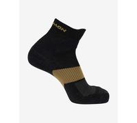 Salomon X Ultra Quarter Socks Black Light Brown - L
