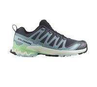 Salomon Women's XA Pro 3D V9 Trail Shoes - Turbulence/Iced Aqua/Patina Green - UK 4 - Grey