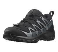 Salomon XA Pro V8 Climasalomon Waterproof Kids Outdoor Shoes, Precise fit, All-terrain grip, and Sporty look, Black, 1