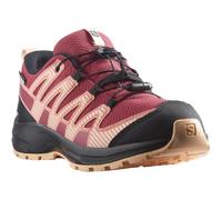 SALOMON XA Pro V8 Climasalomon Waterproof Kids Outdoor Shoes, Precise fit, All-Terrain Grip, and Sporty Look, Earth Red, 12-K