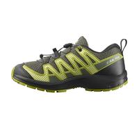 Salomon - Hiking shoes - XA Pro V8 J Urban Chic / Black / Dark Citron - Kid Size 37 - Khaki Khaki 37