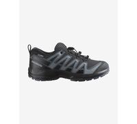 Salomon XA Pro V8 Waterproof Shoes Black Grey Kids - 37