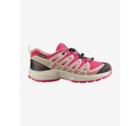 Salomon XA Pro V8 Waterproof Shoes Fuchsia White Kids - 33
