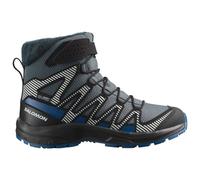 Salomon - Versatile winter Hiking shoes - XA Pro V8 Winter WP J Turbulence/Black - Kid Size 34 - Purple Purple 34