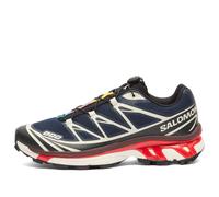 Salomon XT-6 Sneaker Maritime Blue/Black/Fiery Red UK 9