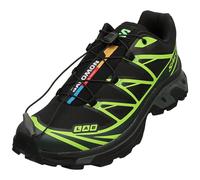 Salomon Xt-6 Unisex Running Trainers in Black Green - 9 UK