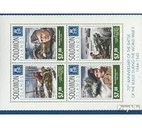 Salomoninseln 2547-2550 Sheetlet (complete. issue.) unmounted mint/never hinged ** MNH 2014 Second War (Stamps for collectors) Military/Knight