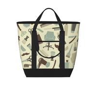Salon & Barber Hairdresser,Lunch Bags Large Capacity Insulated Tote Bag For Women Men Work Picnic Travel