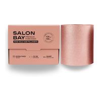 SALON BAY 12cm x 100m Pink Embossed Hair Foils for Highlighting - Premium Hairdressing Foil with Metal Cutter, Extra Wide Highlighting Foil for Hair Colouring and Balayage - Extra Thick