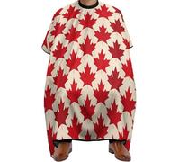 Salon Cape Canada Maple Leaves Pattern Professional Hairdressers Gown Personalised Hair Cutting Cape For Coloring Salons Styling