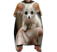 Salon Cape Fennec Fox Cute, Professional Hair Cape personalised Hairdressers Gown for Styling Hairdresser 140X168cm