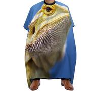 Salon Cape Funny Cool Bearded Dragon Lizards Animal, Adjustable Barber Cape Stain resistant Barber Hairdresser Capes for Coloring Hairdresser 140X168cm