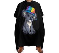 Salon Cape Lgbt Koala Bear Pride Barber Cape Premium Hair Cutting Cape Unisex Hairdressing Cape For Hairdressers Home Barber Accessories 140x168cm
