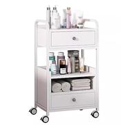 Salon Cart with Wheels, Barber Equipment Trolley, Multi-Layer Storage with Drawers for Beauty Salon and Spa Organization