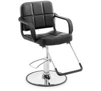 Salon Chair Footrest 50 64 cm 170 kg Black - Salon Chairs by Physa Black