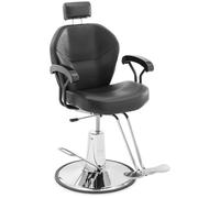 Salon Chair Head and T-footrest 52 64 cm 150 kg Tiltable Black - Salon Chairs by Physa Black
