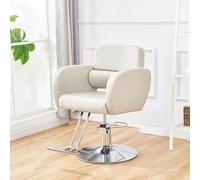 Salon Chair with Hydraulic Pump, Adjustable Height, 360 Degrees Swivel, Spa Equipment