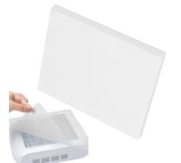 Salon Extractor Paper - Dust Collector Replacement Pads, 100 Pack Sheets | Dust Control Accessory for Nail Fans, Perfect for Women’s Salon Practice, Training, and Professional Nail Studios