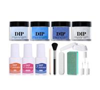 Salon-Grade Liquid Nails Dip Powder Quick-Dry Long-Lasting Manicure Essentials Travel Friendly Nail Care Set