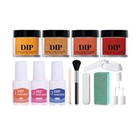 Salon-Grade Liquid Nails Dip Powder Quick-Dry Long-Lasting Manicure Essentials Travel Friendly Nail Care Set