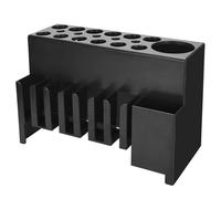 Salon Hair Scissors Holder Rack Multi Layer Storage Stand For Tools Strong ABS Construction Slip Resistant Base Scissors Holder