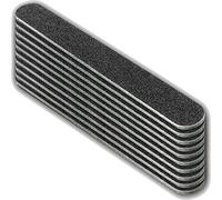 SALON SERVICES The Edge Duraboard Cushioned Nail File - Grit 80/80 (10) Black Silicon Carbide