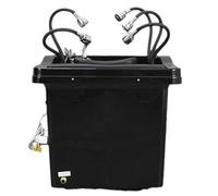 Salon Shampoo Station, Removable Six-Dimensional Automatic Constant Temp Water Circulation Scalp Treatment Basin, Shampoo Bowl and Chair Set, Hairstylist Salon Chair & Sink, Black